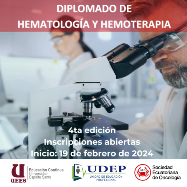 DIPLOMADO DE HEMATOLOGÍA Y HEMOTERAPIA